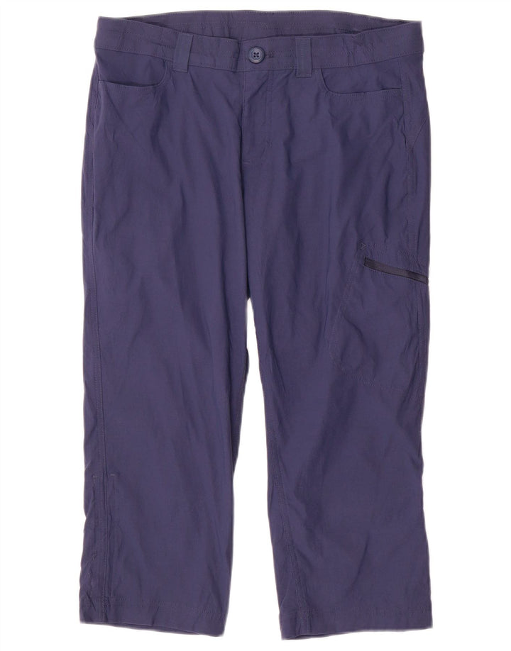 EDDIE BAUER Pantaloni capri drepti pentru femei US 8 Medium W32 L20 bleumarin