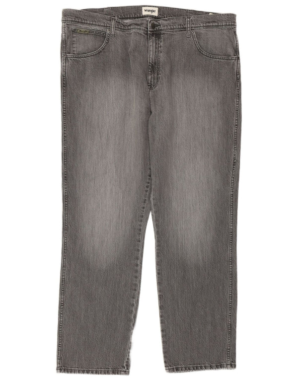 WRANGLER Jeans drepte pentru bărbați Texas W42 L32 bumbac gri