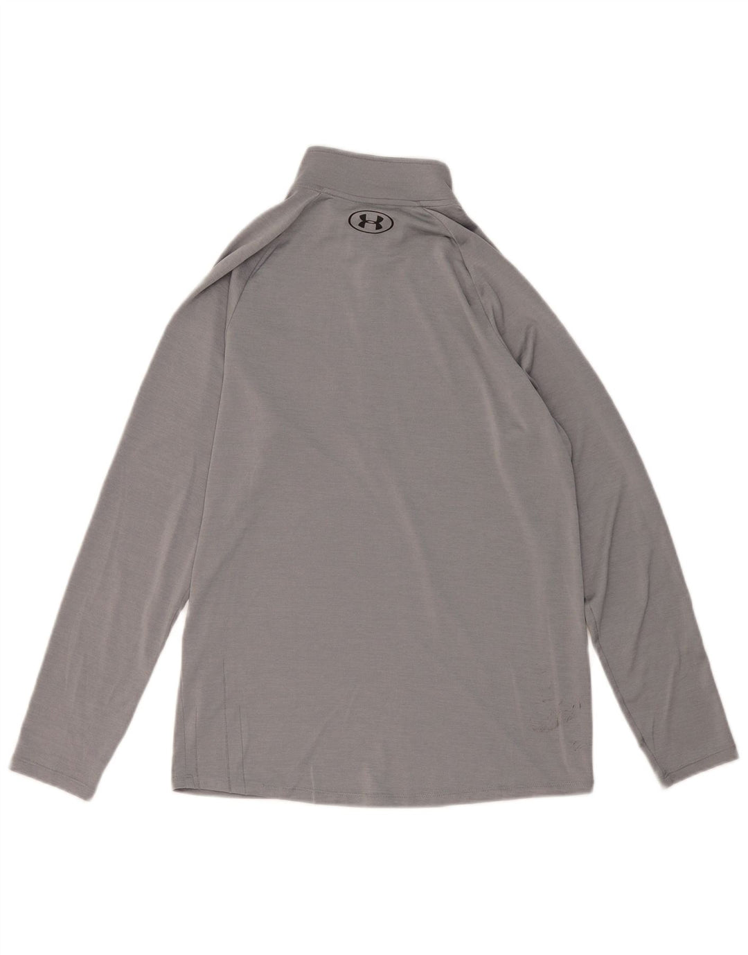 Pantalon de trening pentru bărbați UNDER ARMOUR Heat Gear cu fermoar și gât, gri mediu