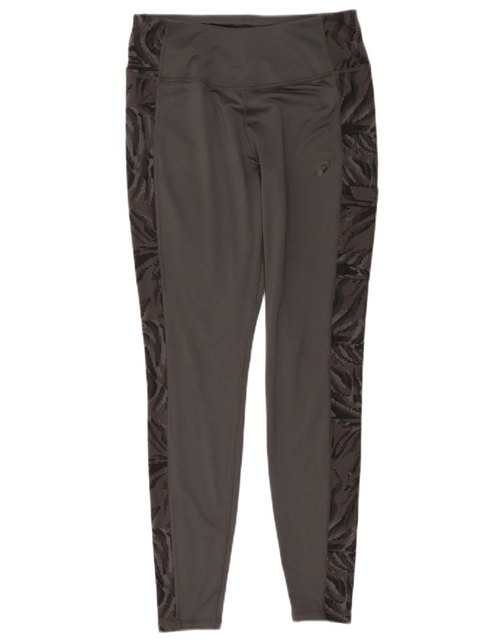 Leggings pentru femei Asics UK 14 Medium Gri Animal Print Poliester