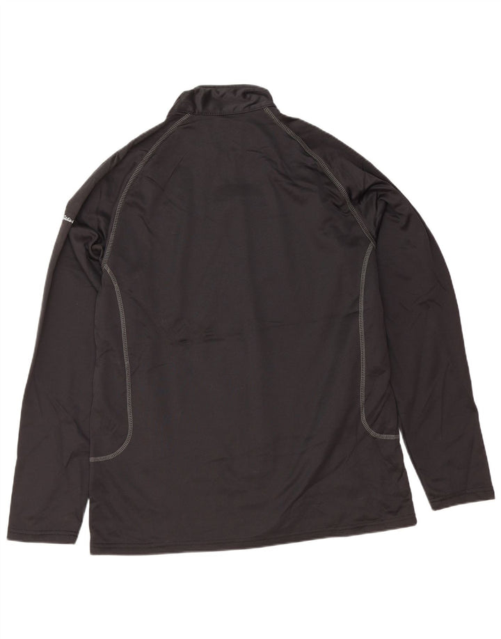 EDDIE BAUER Jachetă de trening pentru bărbați, mare, negru, poliester