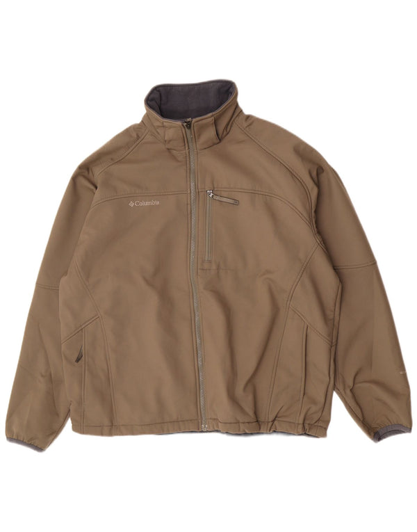Bomber Columbia pentru bărbați UK 42 XL Kaki Poliester