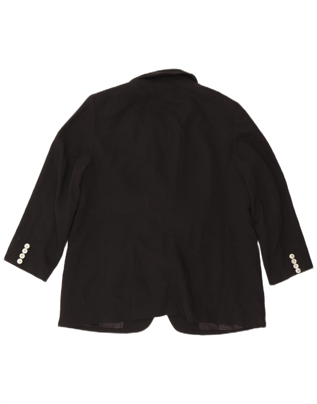 Jachetă pentru femei Ralph Lauren, cu 2 nasturi, lână neagră US 14 XL