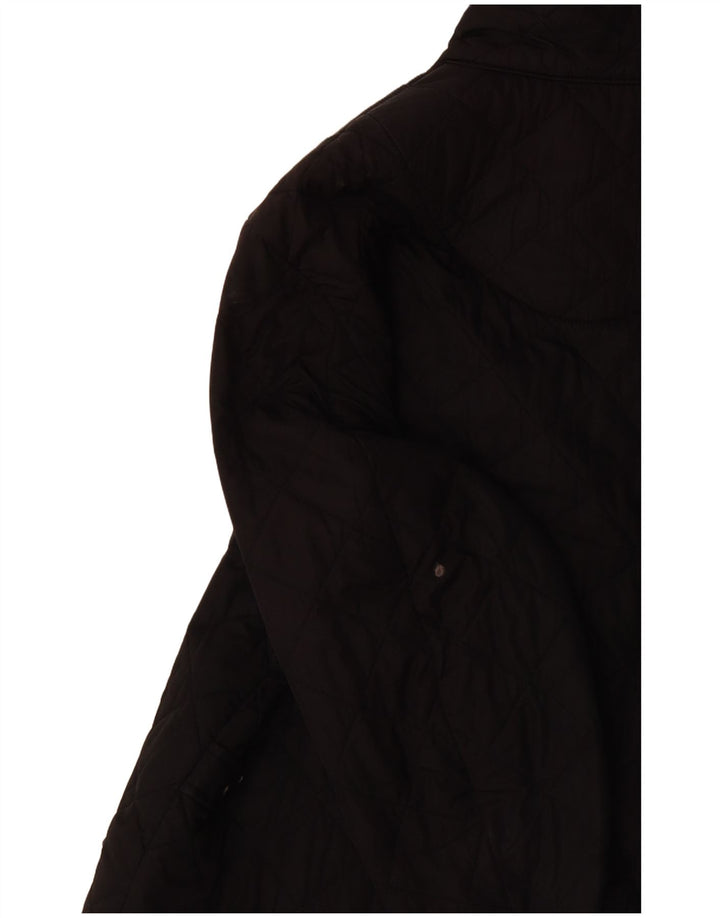 Jachetă matlasată pentru bărbați BARBOUR UK 36 Small Black