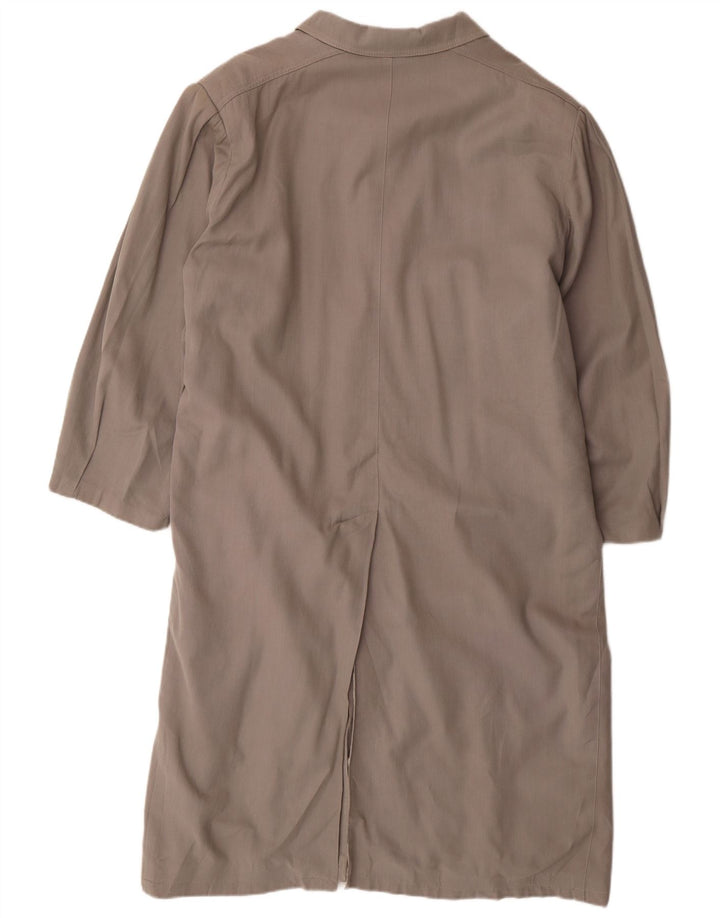 Pardesiu vintage pentru bărbați UK 40 mare bumbac gri