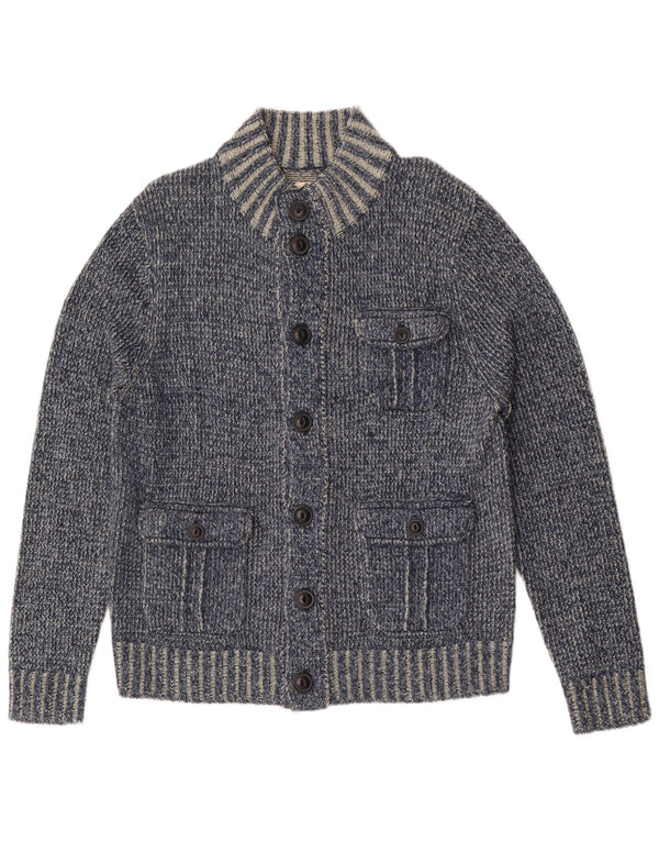 Pulover cardigan pentru bărbați Watsons EU 52/54 Poliacrilic mare albastru pete