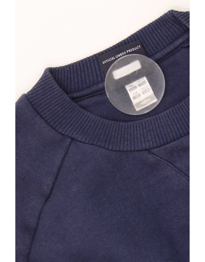 Umbro Băieți Pulover Pulover 12-13 Ani XL Bleumarin Poliester