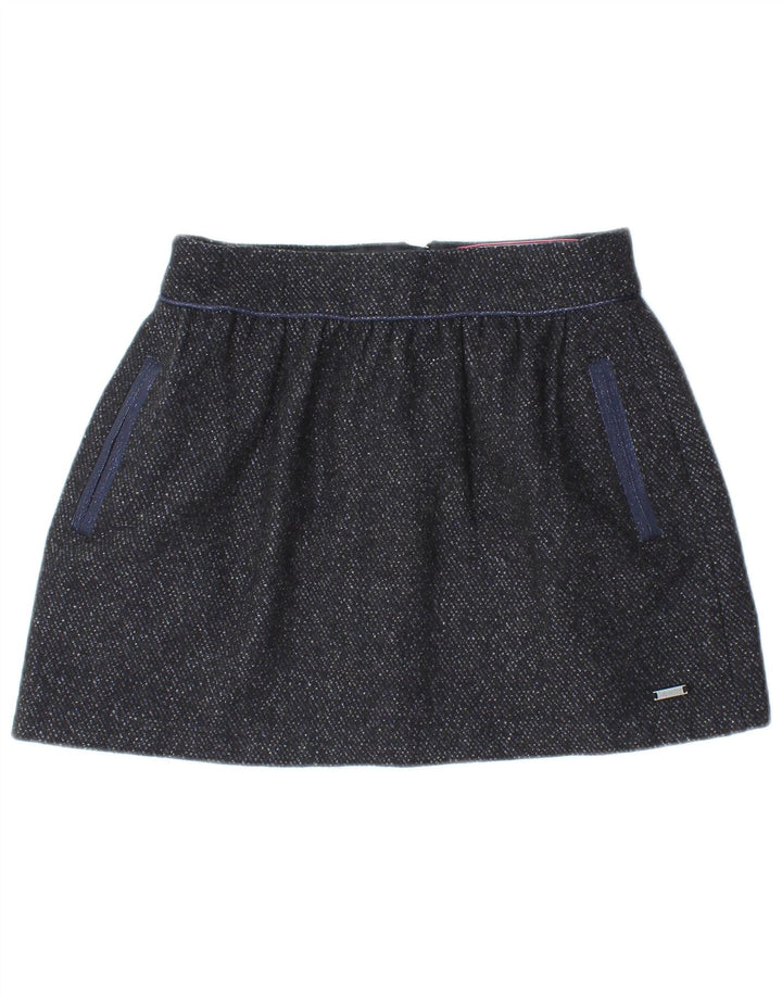 Fustă mini pentru femei SUPERDRY Mic W27 Poliester striat gri