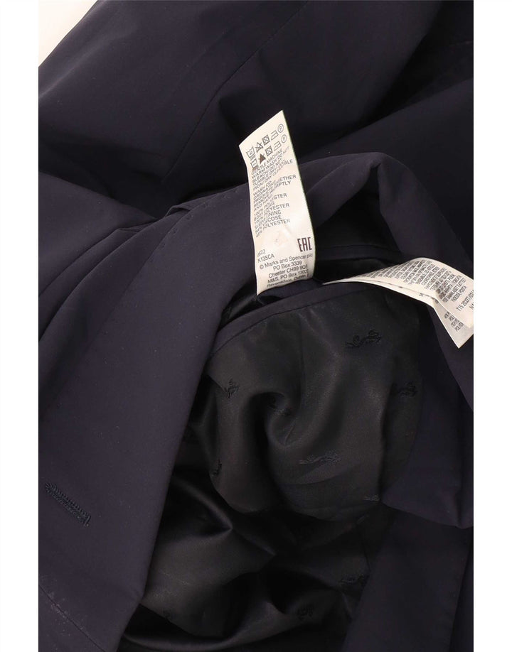 Jachetă pentru bărbați Marks & Spencer cu 2 nasturi, UK 38, bleumarin mediu