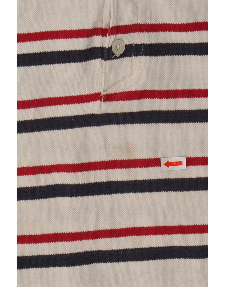 WRANGLER Tricou Polo Băieți 15-16 Ani 2XL Bumbac cu dungi albe