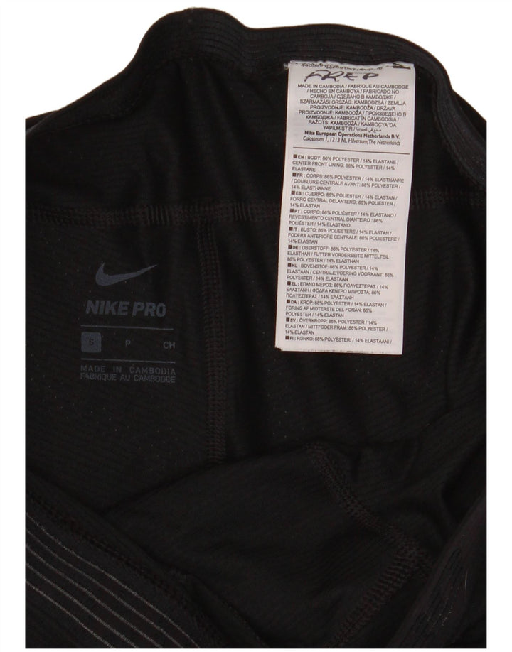 Leggings pentru bărbați Nike Mici, Negru, Poliester
