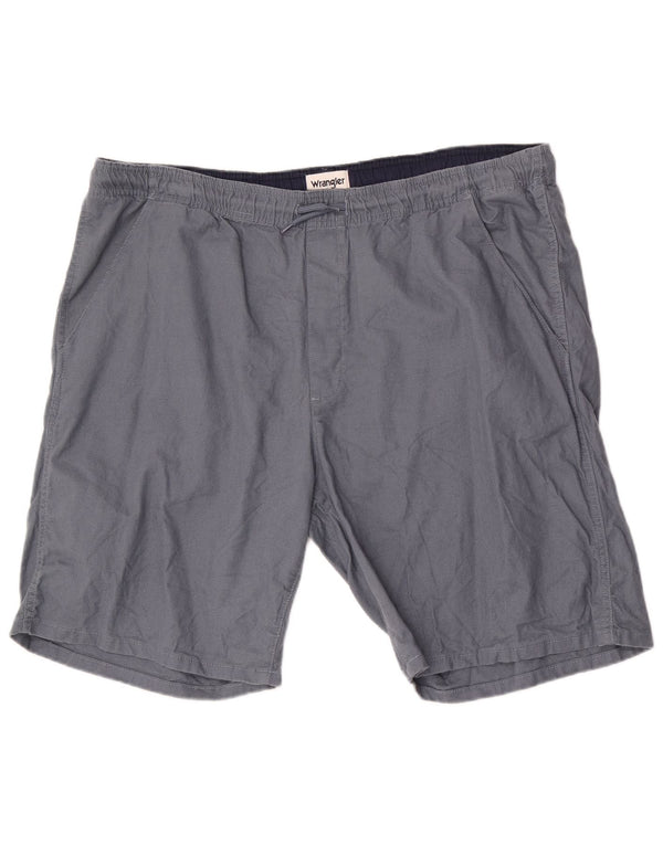 Bermude pentru bărbați Wrangler W38 XL bumbac gri