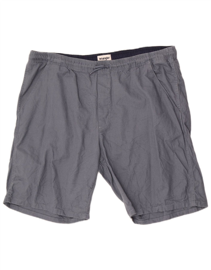 Bermude pentru bărbați Wrangler W38 XL bumbac gri