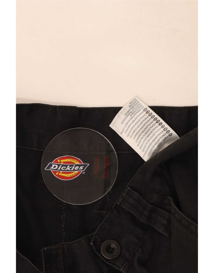 Pantaloni cargo drepti pentru bărbați Dickies W30 L29 Poliester negru