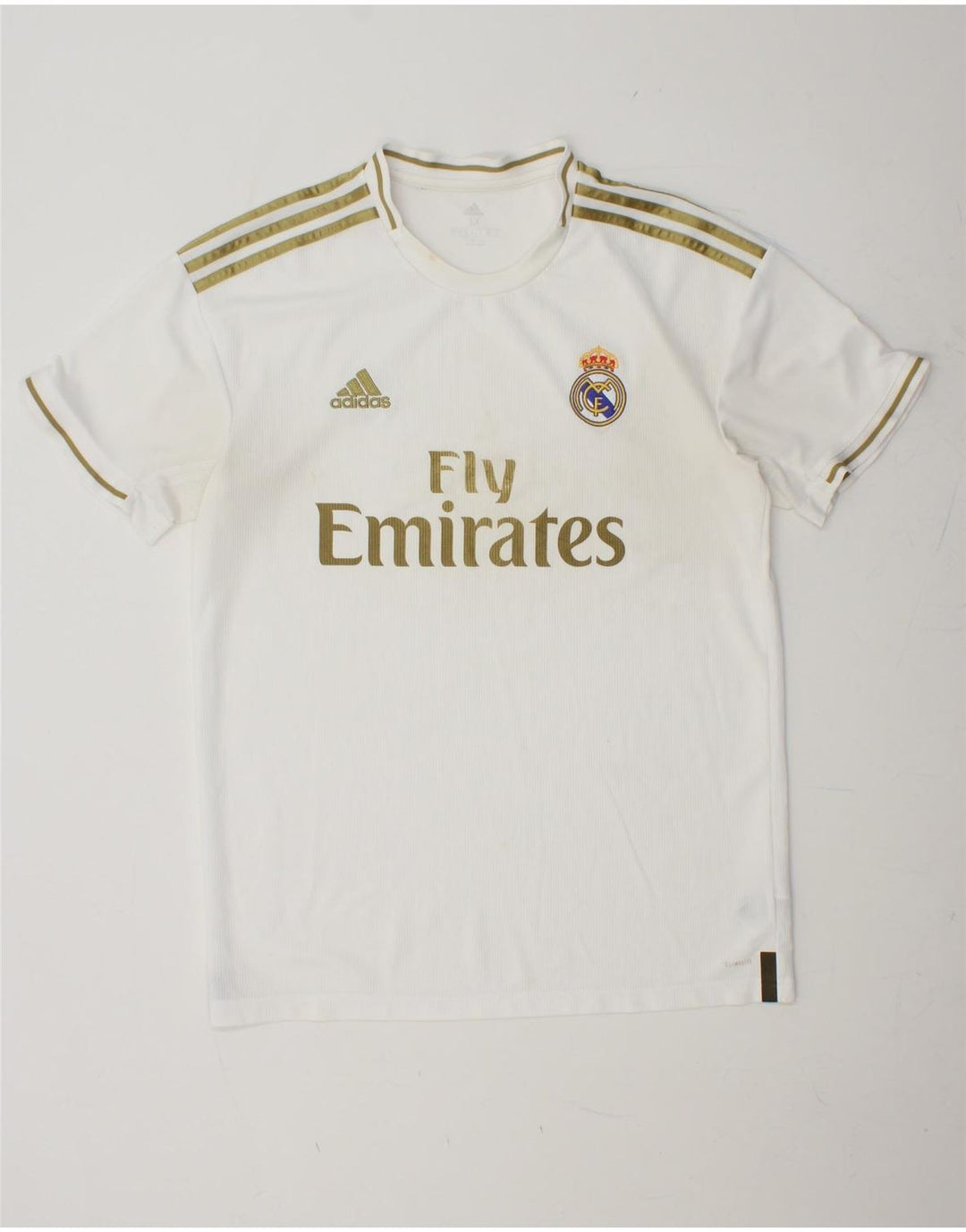 Tricou grafic ADIDAS Real Madrid pentru bărbați Top Medium Alb Poliester