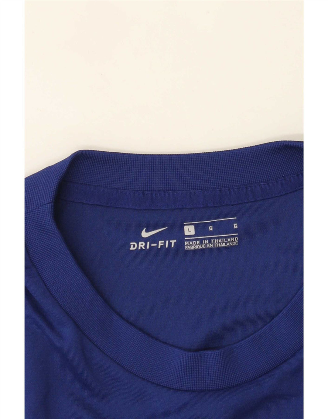 Tricou grafic Nike Dri Fit pentru bărbați Top mare albastru colorblock