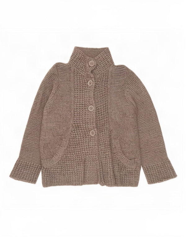 Pulover cardigan pentru femei Marks & Spencer UK 22 3XL Bej Acrilic