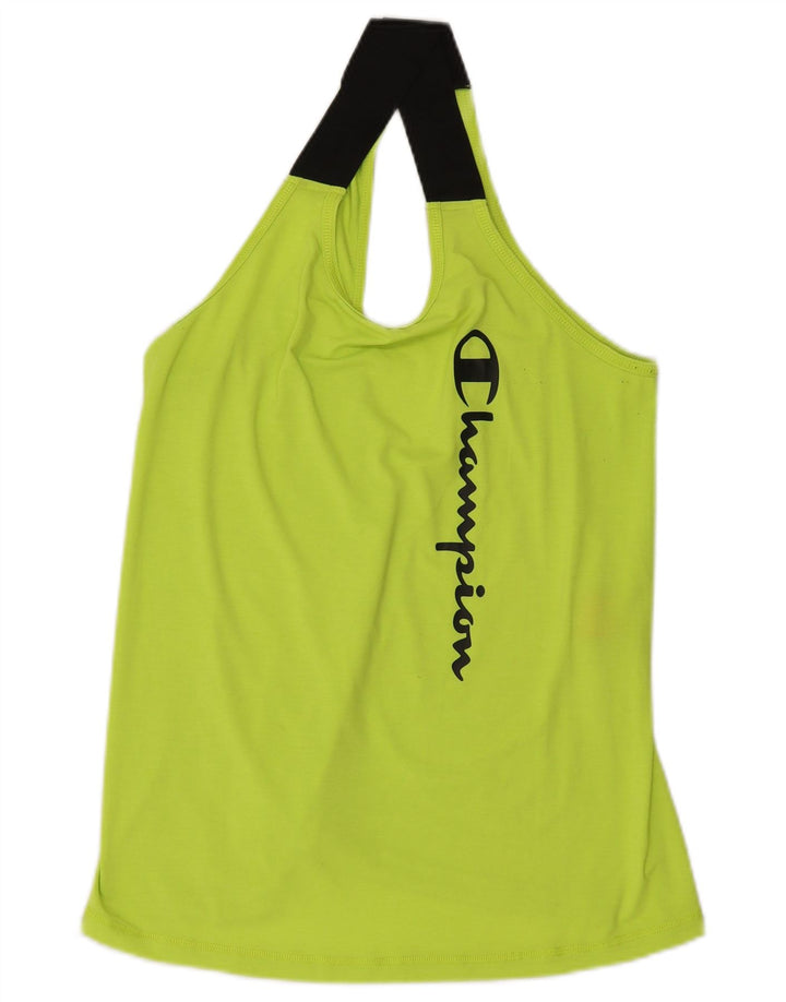Top cu vestă grafică Champion pentru femei UK 14 Large Green