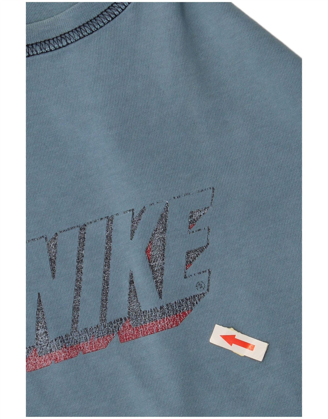 Tricou grafic pentru bărbați NIKE Top UK 39/41 Medium Blue Bumbac
