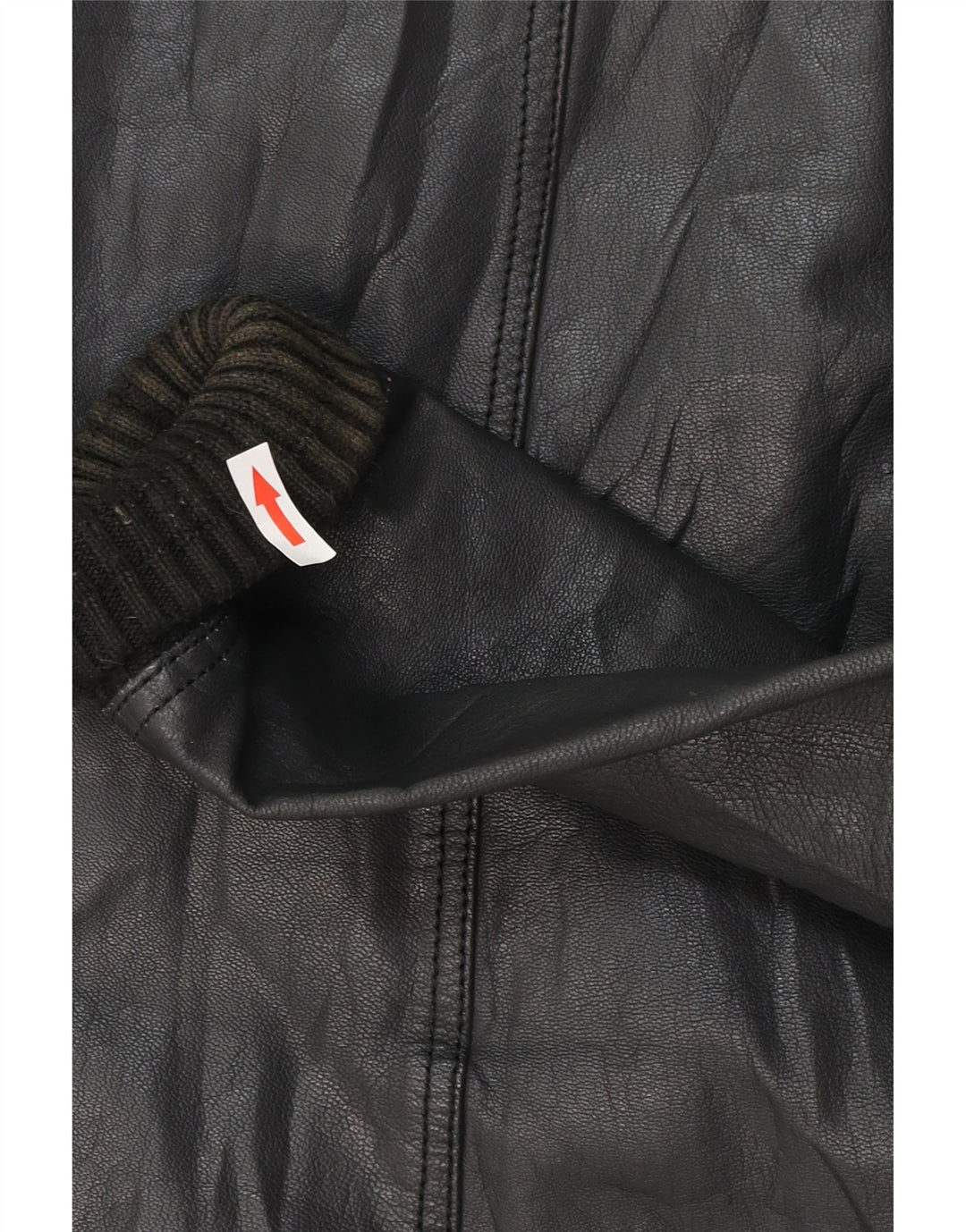 Geacă din piele pentru bărbați XDYE UK 42 XL, piele neagră