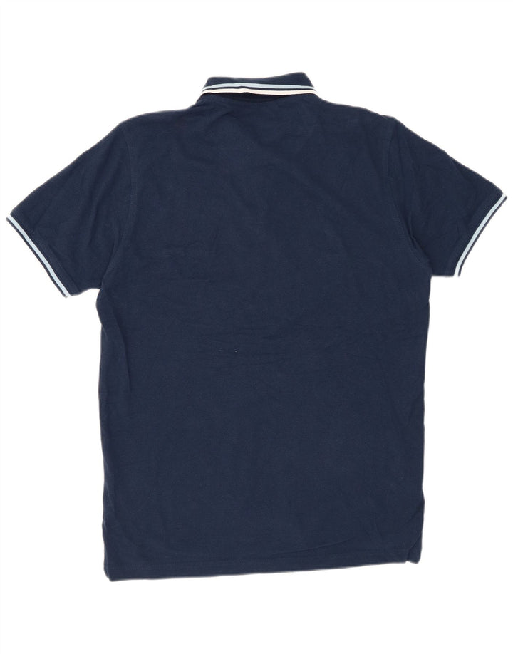 Cămașă polo Pierre Cardin pentru bărbați, cu formă regulată, din bumbac, albastru bleumarin mediu