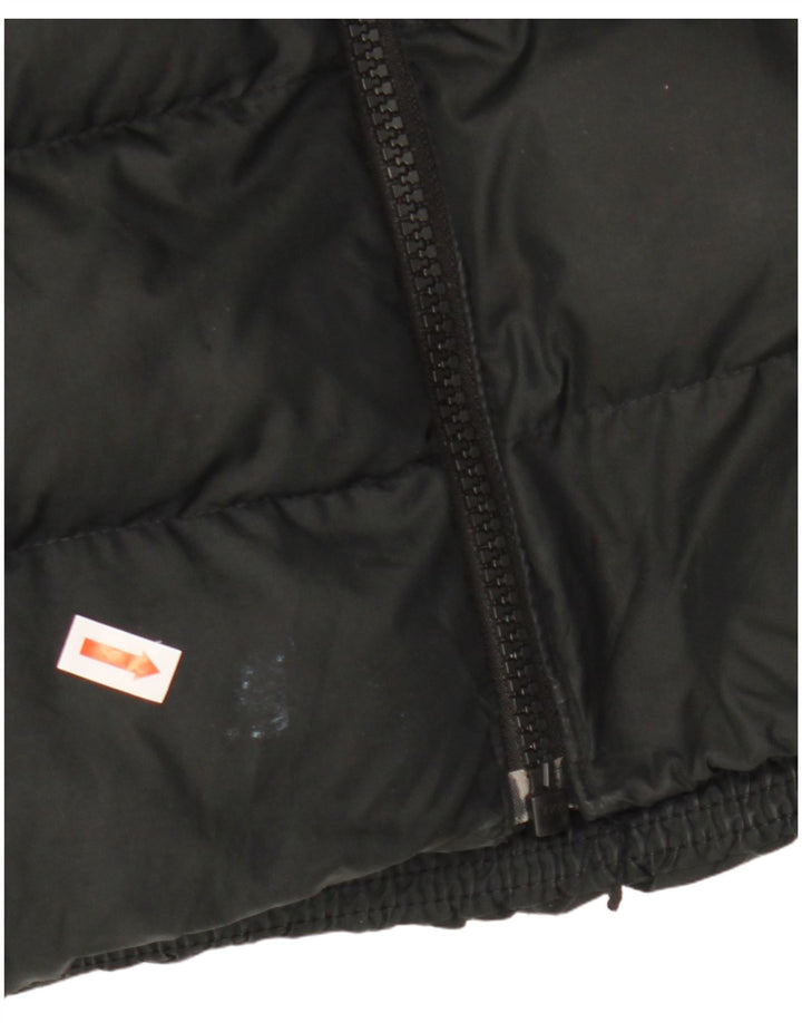 Jachetă căptușită cu glugă Nike pentru băieți 13-14 ani XL Poliester negru