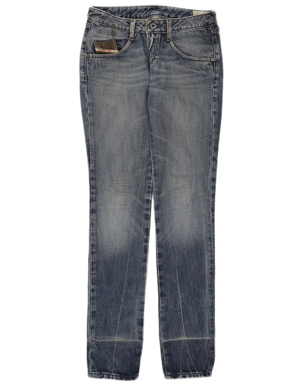 DIESEL Blugi Clush SP Slim pentru fete 11-12 ani W28 L31 albastru bumbac