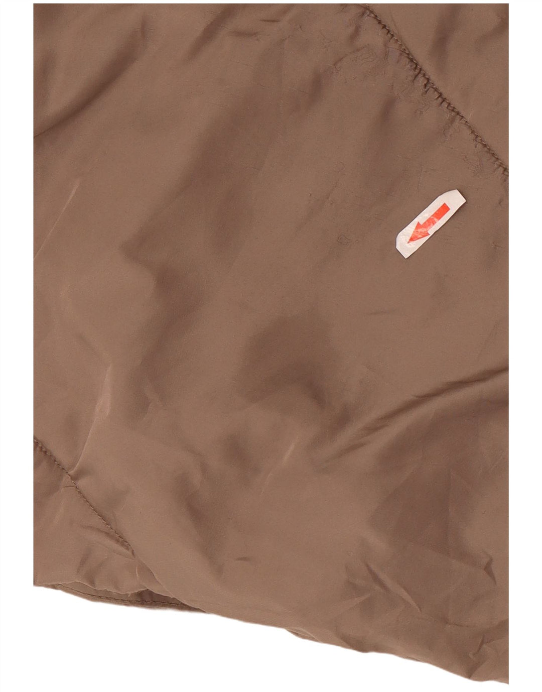 Palton supradimensionat cu glugă pentru femei Zara UK 18 XL Maro Poliester