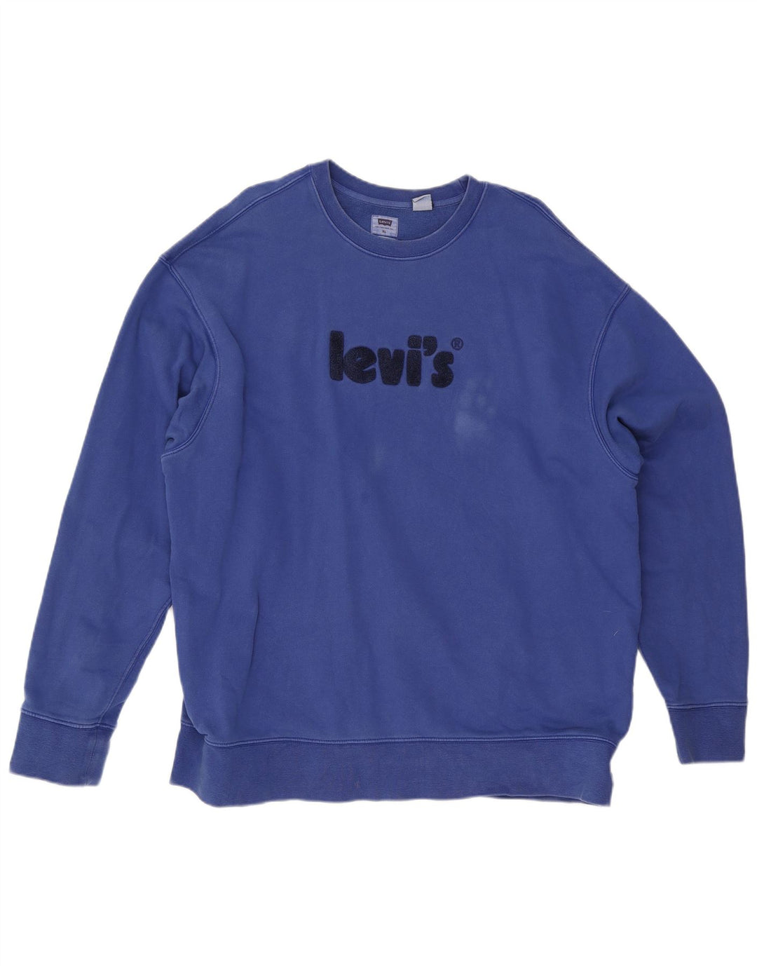 Pulover pentru bărbați Levi's Relaxed Graphic Fit, bumbac XL, albastru