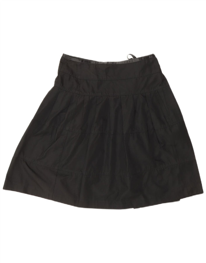 Fusta Wrap pentru femei JOSEPH EU 36 Small W26 Black Triacetate Classic