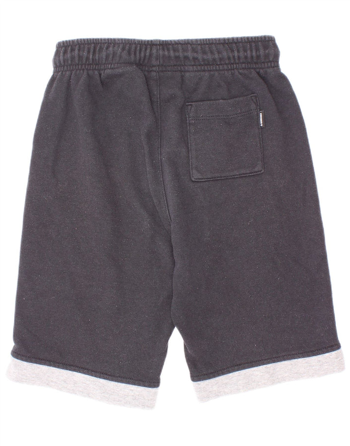 Pantaloni scurti sport grafic Converse pentru băieți 8-9 ani mici, gri