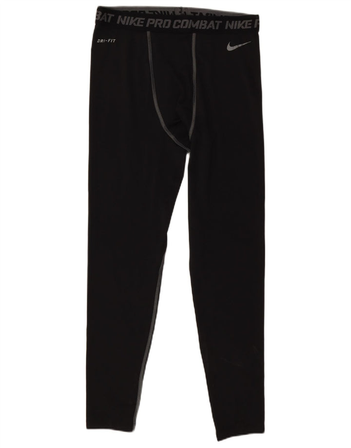 Leggings grafic Nike Dri Fit pentru băieți 13-14 ani XL poliester negru