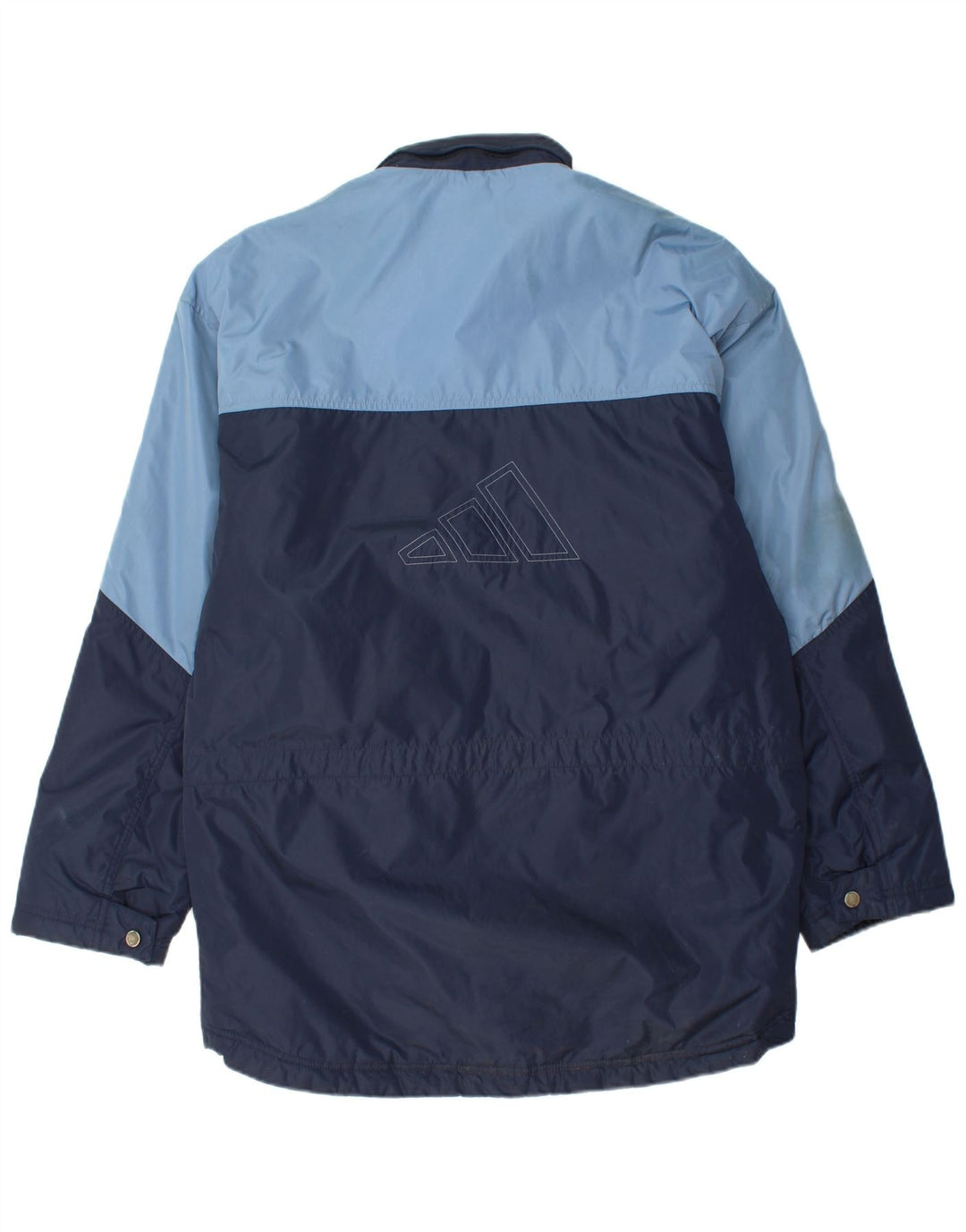 Jachetă Windbreaker ADIDAS pentru bărbați cu grafică UK 36, mică, bleumarin, color block