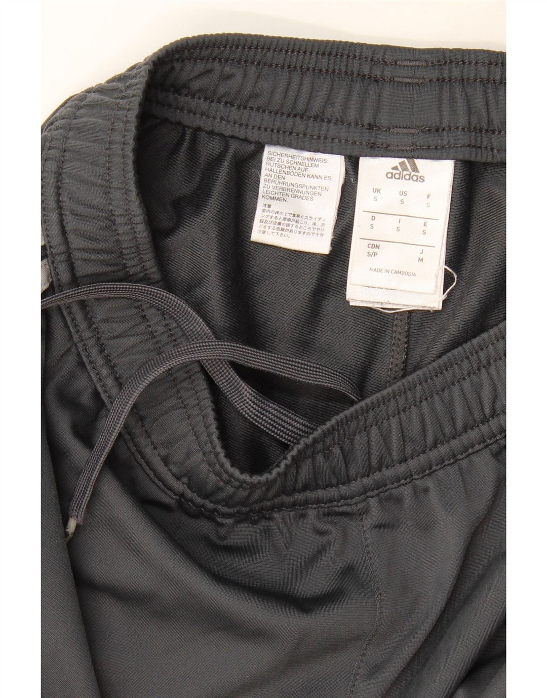 Pantaloni de trening Adidas Juventus pentru bărbați, poliester mici, gri
