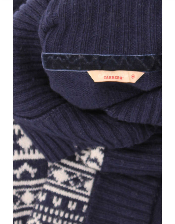Pulover cardigan pentru femei Carrera UK 12 Medium Bleumarin Geometric