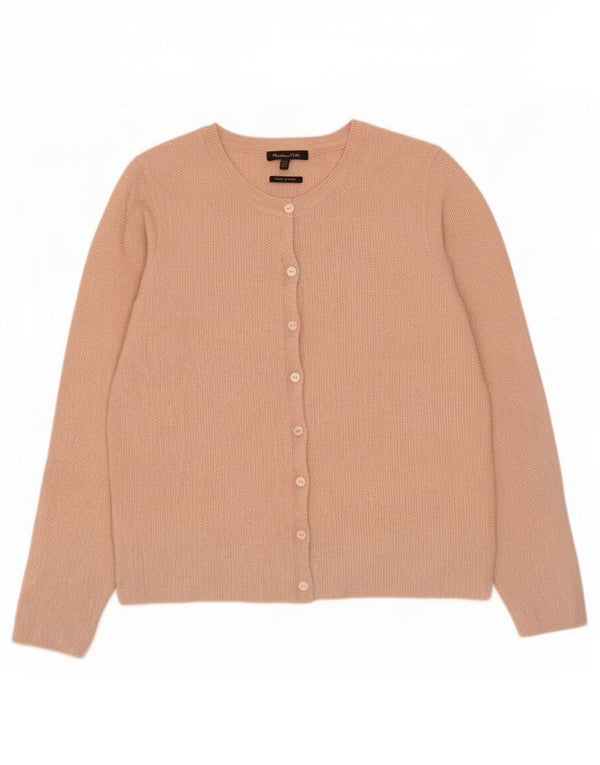 Pulover cardigan Massimo Dutti pentru femei UK 6 XS roz viscoză