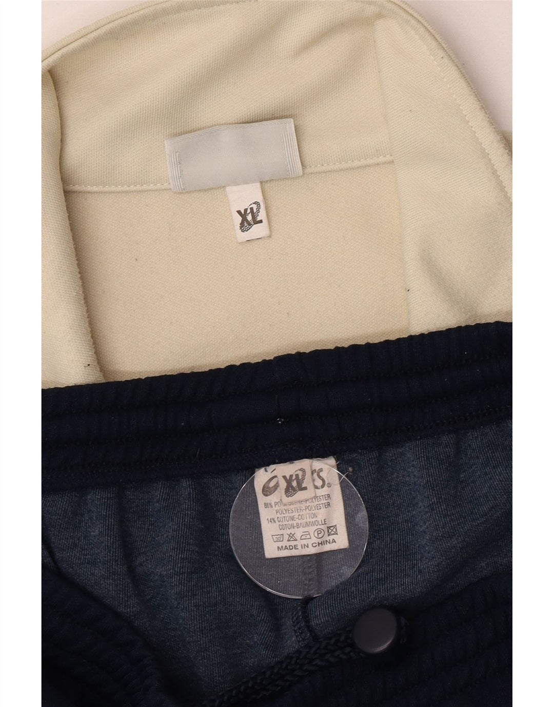 Trening complet Oasis pentru bărbați, XL, albastru bleumarin, poliester color bloc