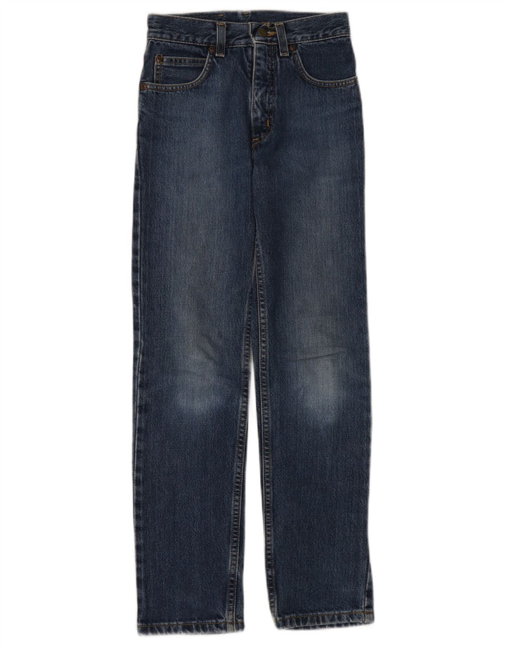 Blugi drepti pentru femei Lee US 10 Large W24 L28 Blue Bumbac