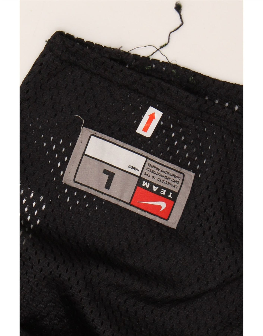 Tricou pentru bărbați NIKE Top mare negru din nailon