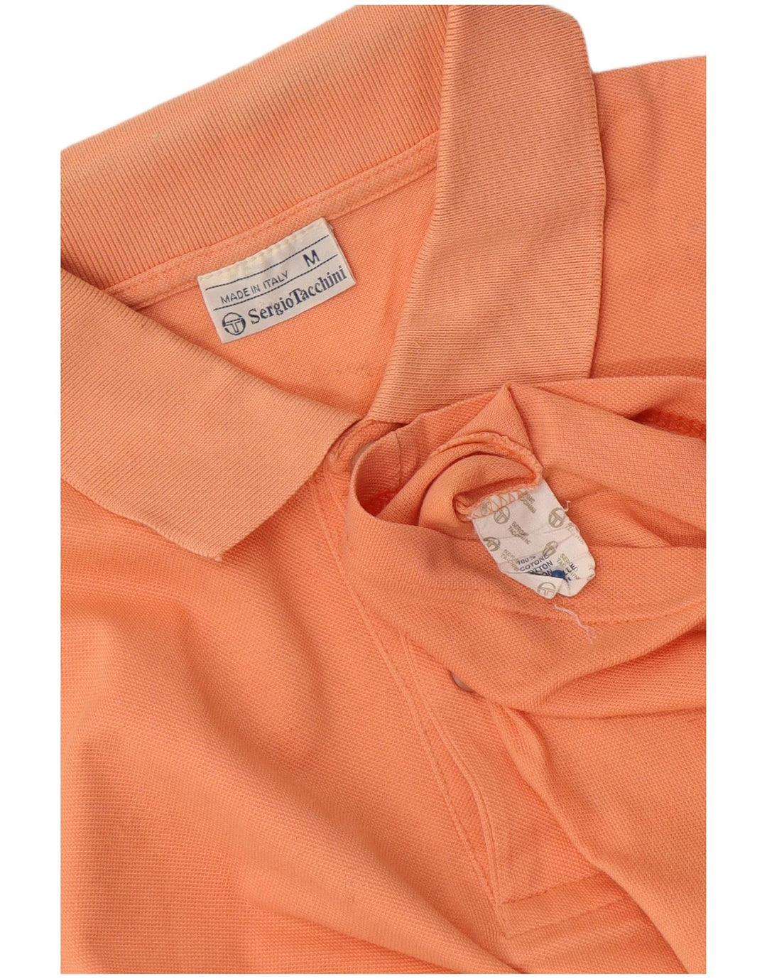 Tricou polo Sergio Tacchini pentru bărbați, bumbac roz mediu