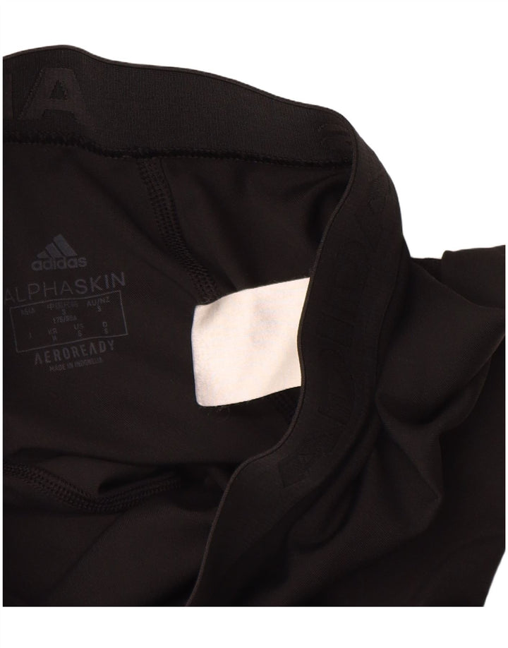Leggings ADIDAS Aeroready Graphic pentru femei UK 8 Small Black