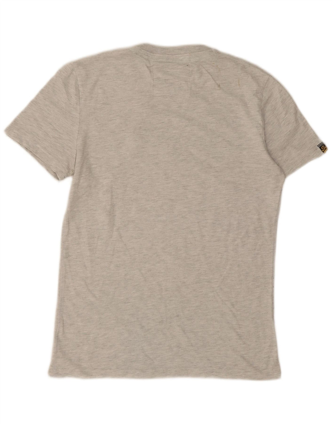 Tricou grafic pentru bărbați Superdry Top din bumbac gri mediu