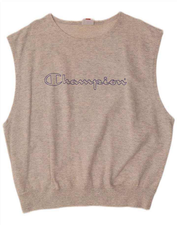 Vestă grafică pentru bărbați CHAMPION, mare, gri bumbac