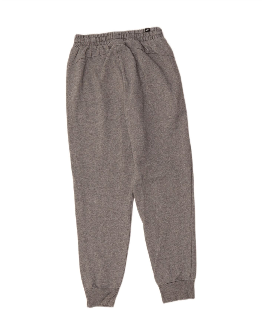 Pantaloni de trening Puma pentru bărbați Joggeri din bumbac cu pete gri medii
