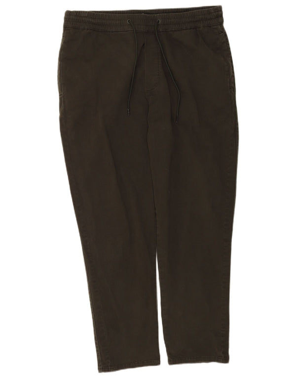 Pantaloni chino conici pentru bărbați Zara L32 L26 Bumbac kaki