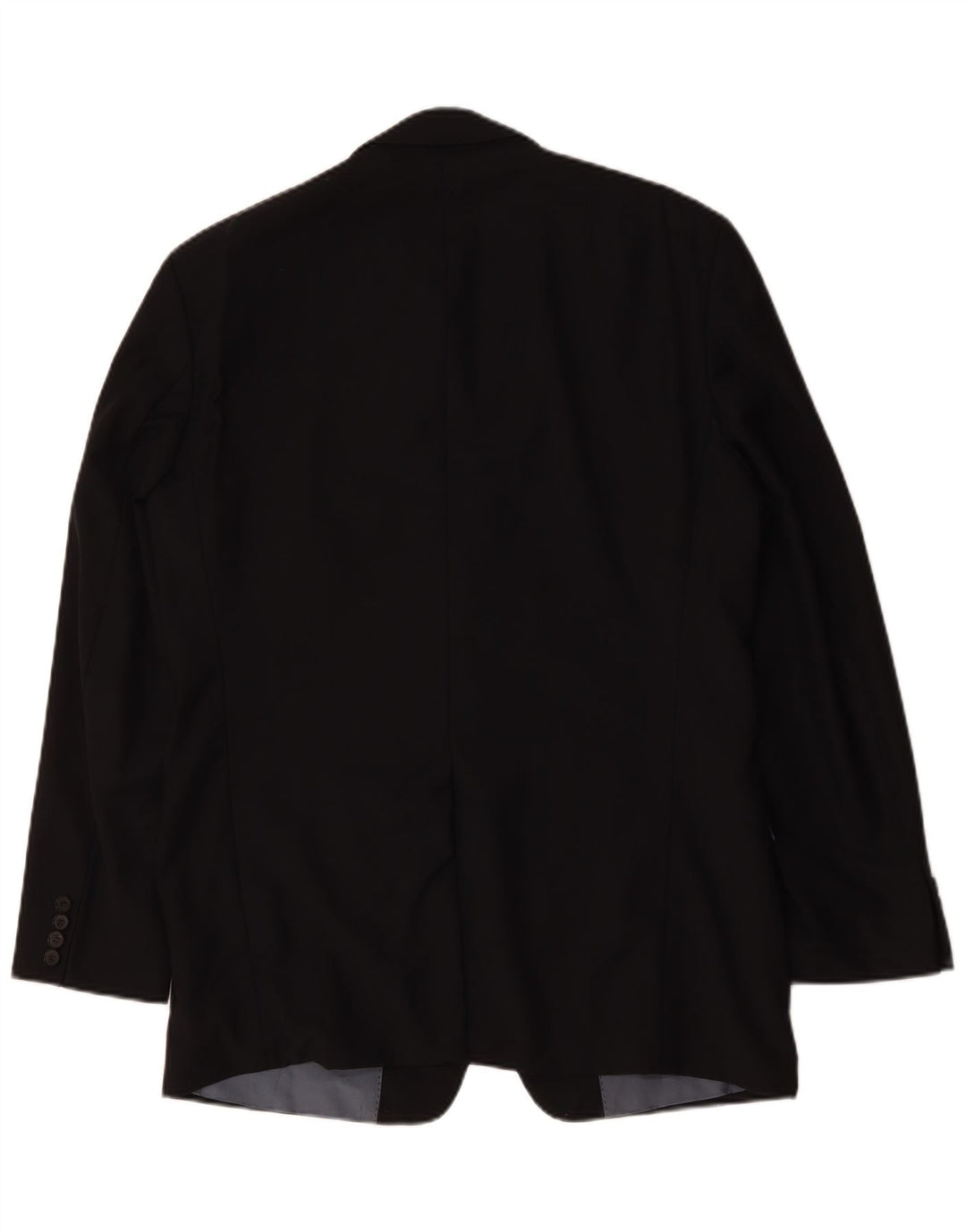 Blazer pentru bărbați Hugo Boss cu 2 nasturi EU 52 XL Lână virgină bleumarin