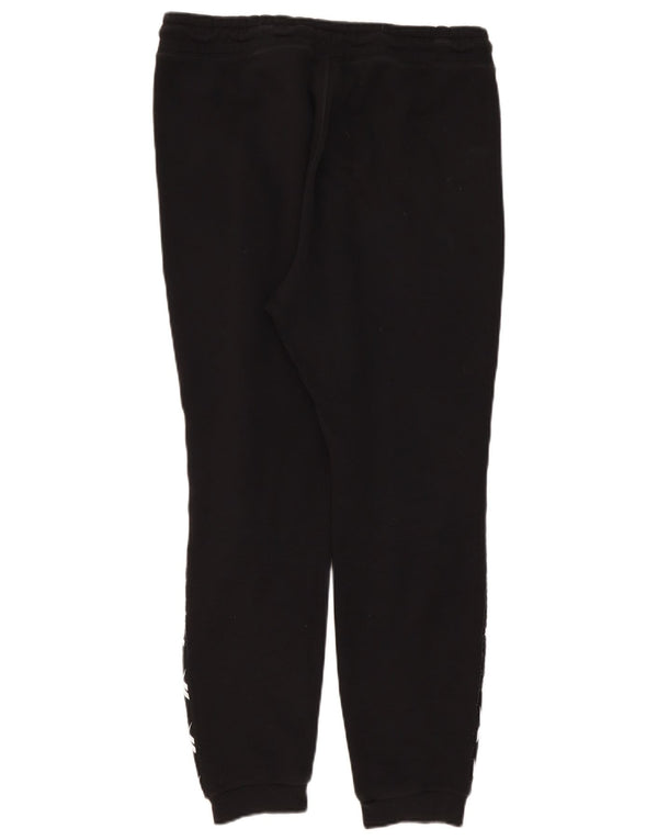 Pantaloni de trening grafic Reebok pentru bărbați Joggeri, bumbac mediu negru