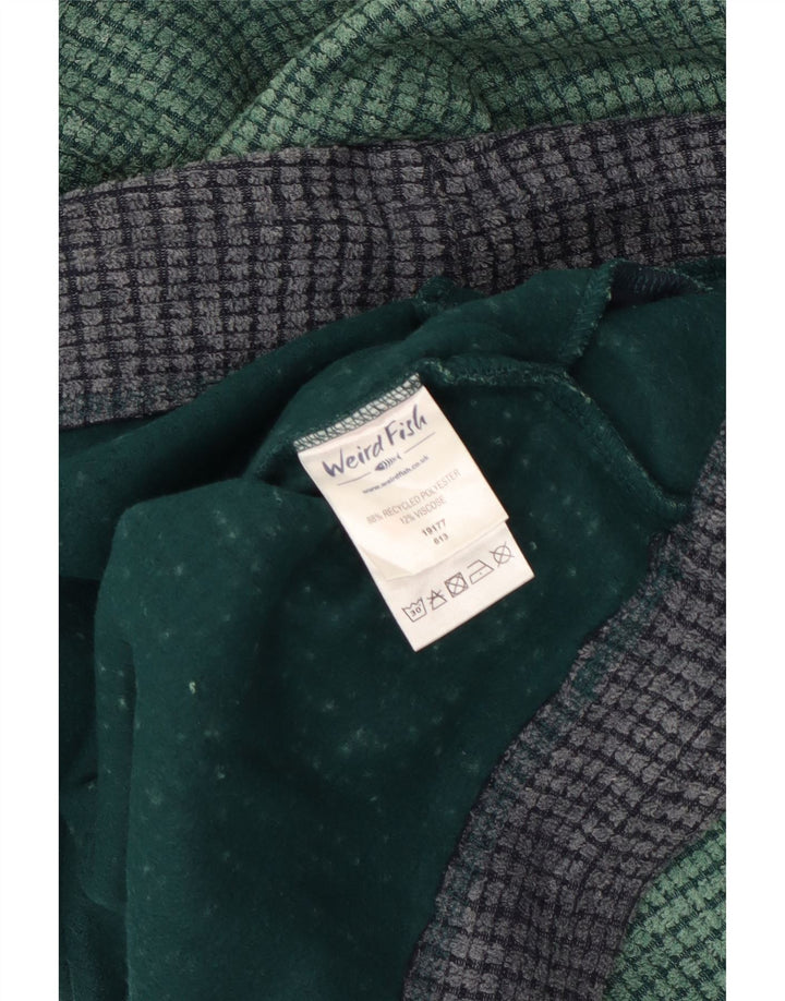 Pulover din lână pentru bărbați Weird Fish, cu fermoar, XL, verde, poliester