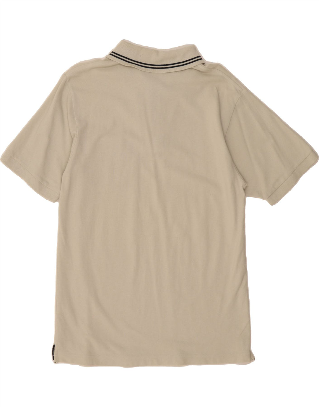 CHAMPION Mens Polo Shirt Large Off White Cotton Vintage Champion and Second-Hand Champion from Messina Hembry 