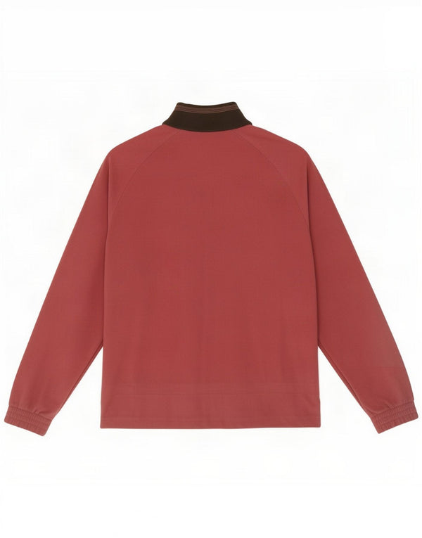 Jachetă de trening din velur Diadora pentru femei UK 20 2XL roz Colorblock